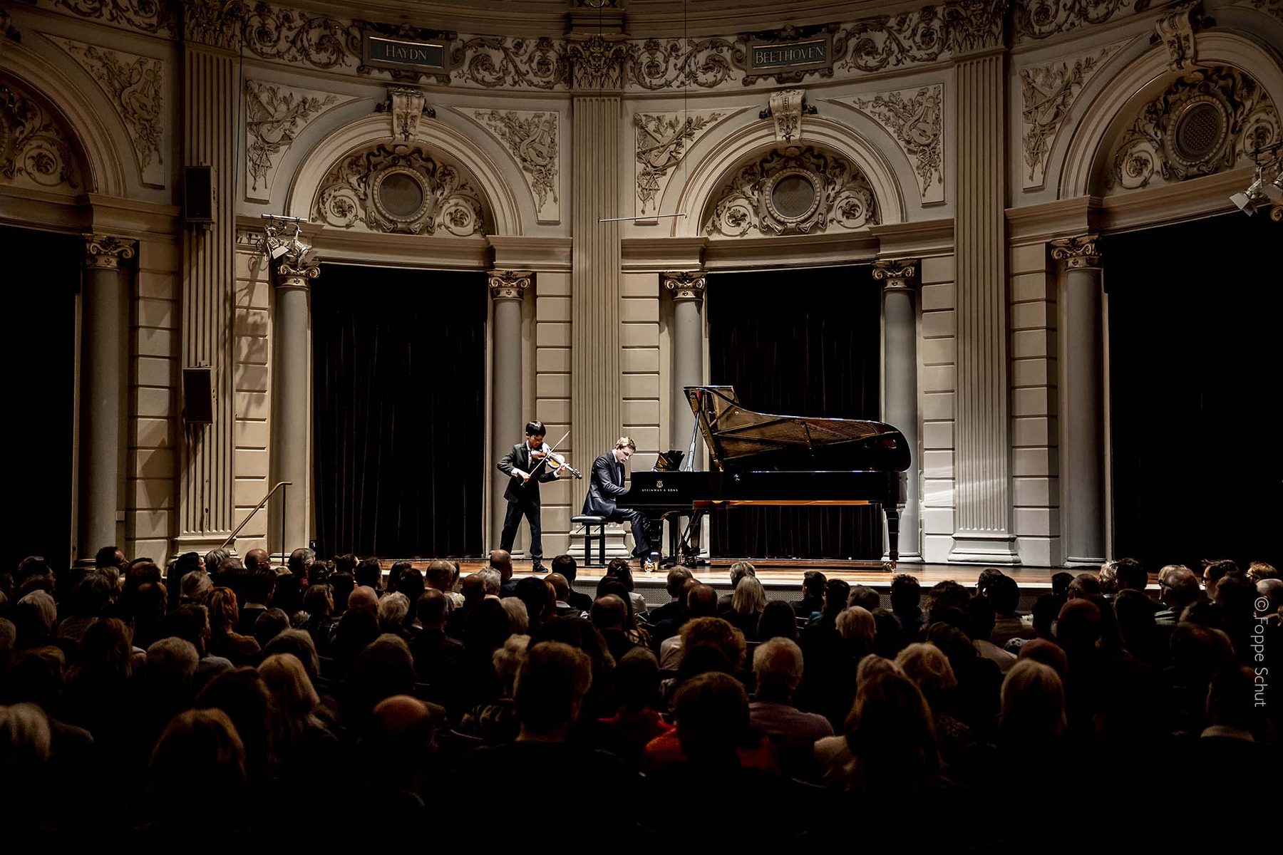 Concertzaal waar de Experience Klassiek Academy optrad
