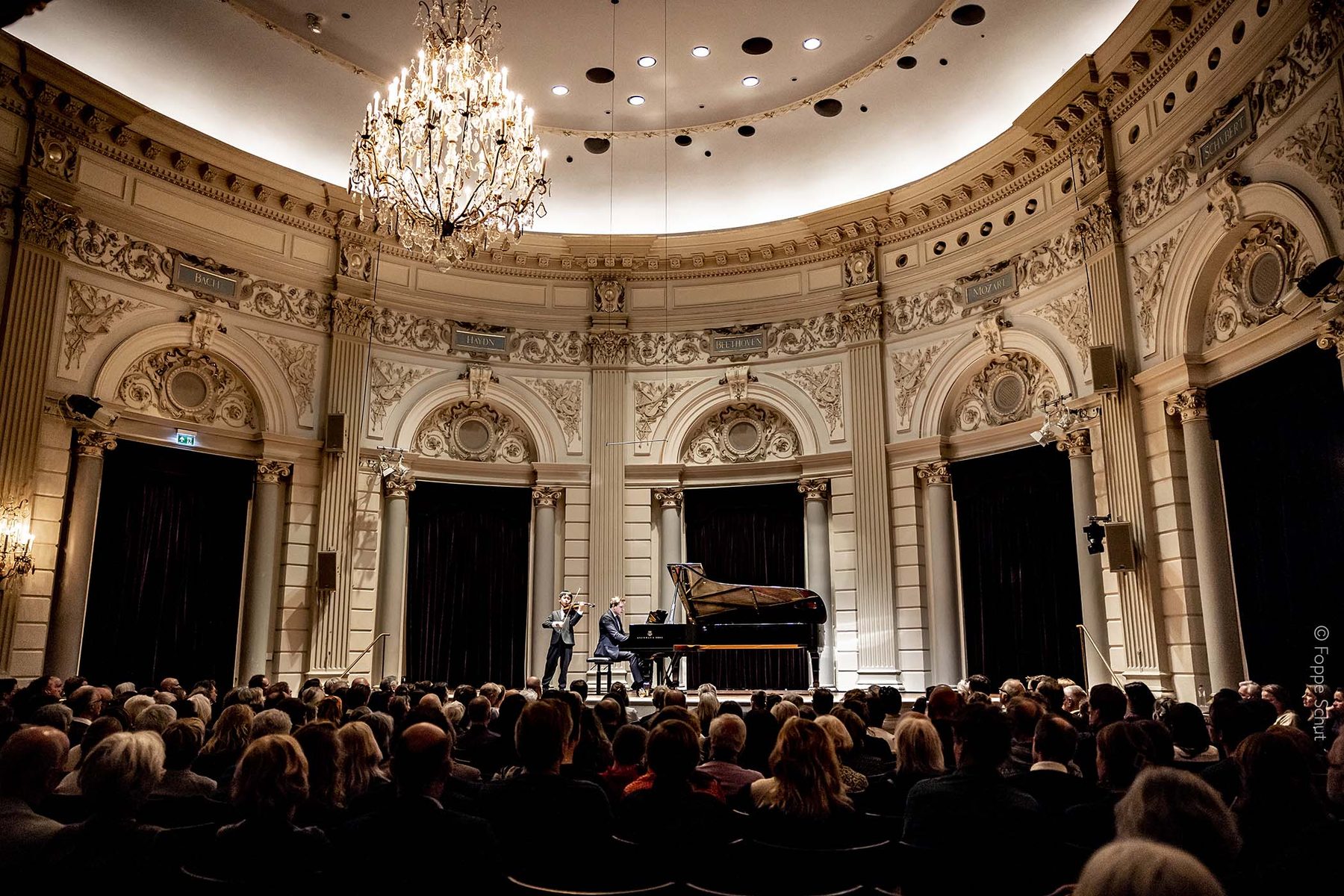 Concertzaal waar de Experience Klassiek Academy optrad