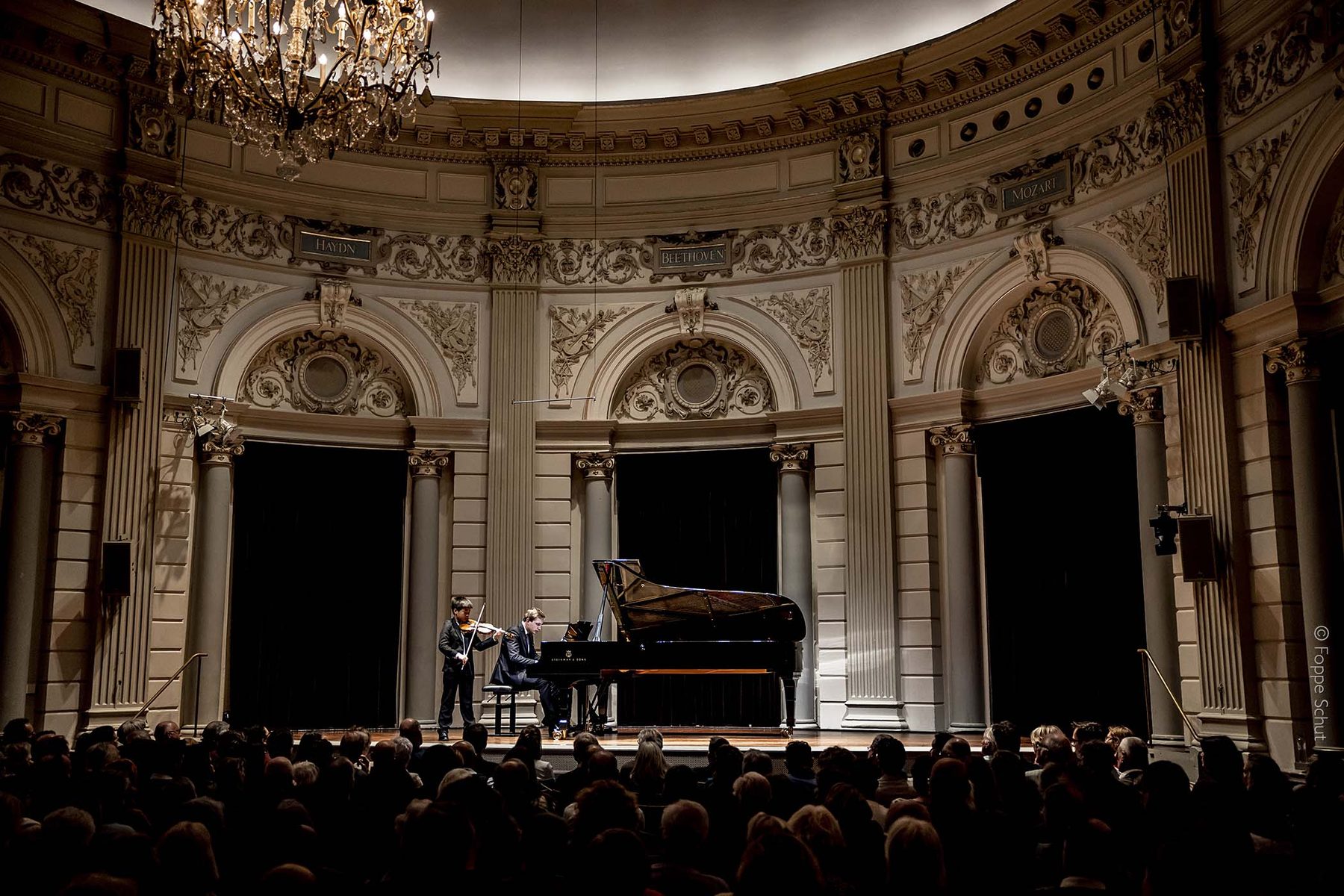 Concertzaal waar de Experience Klassiek Academy optrad